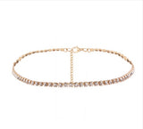 Temperament necklace with diamonds female clavicle necklace necklace