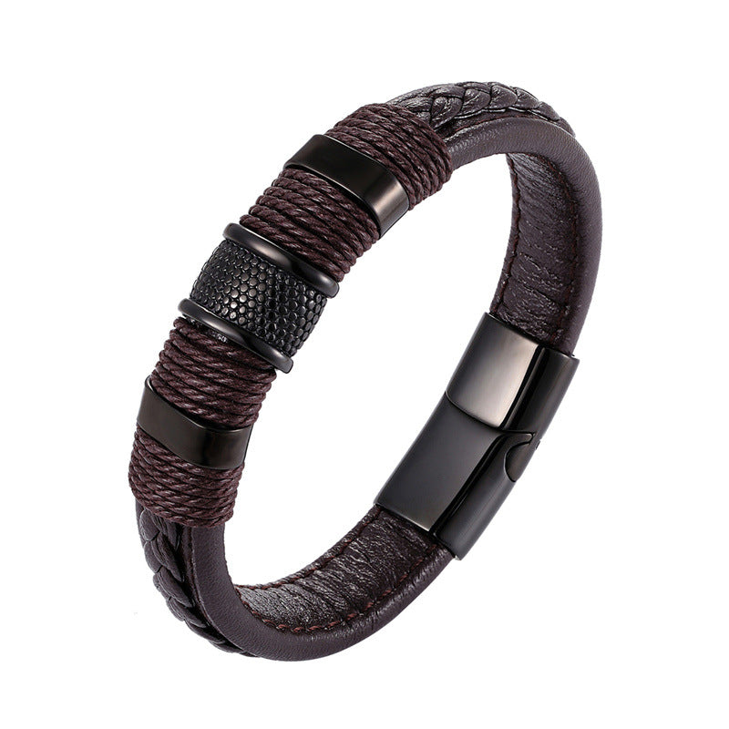 Cross-Border European And American Men's Bracelet Retro