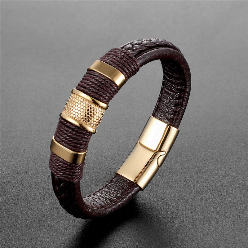 Cross-Border European And American Men's Bracelet Retro