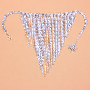 Double Row Necklace Symmetrical Alloy Necklace Necklace