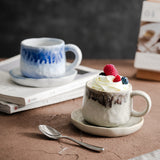 Retro-style Mugs For Afternoon Tea At Home