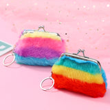 Plush coin purse