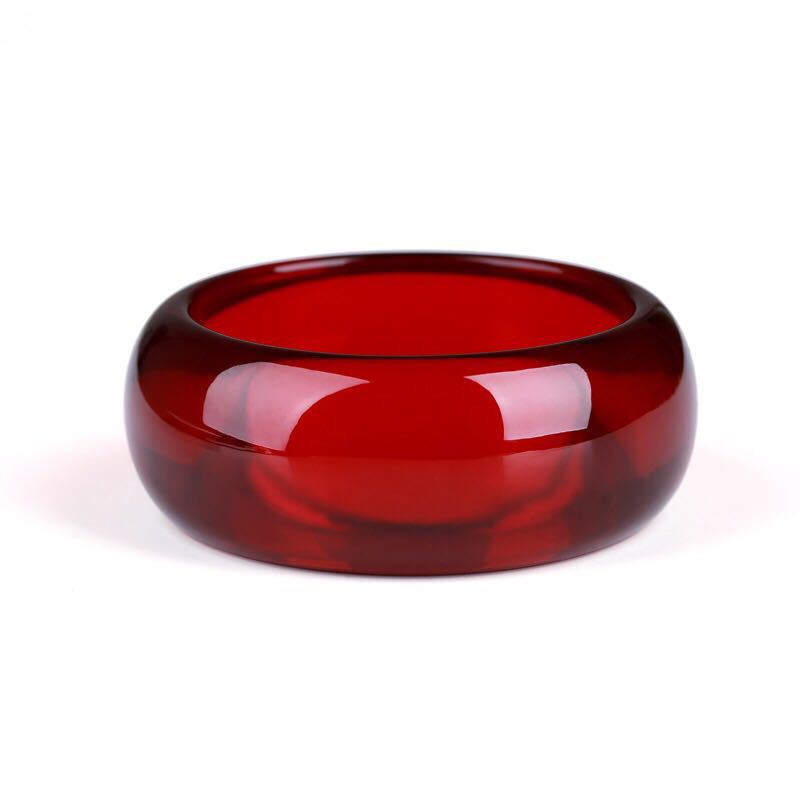 Baltic Blood Amber Bracelet Widen And Thicken