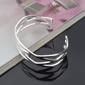 Trend Jewelry Silver Plated Cross Bracelet