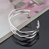 Trend Jewelry Silver Plated Cross Bracelet