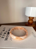 Irregular Wide-brimmed Acrylic Acetate Bracelet For Women