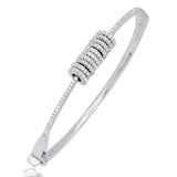 925 Silver 5A Full Diamond Gold Plated Bracelet