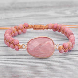 Summer New Multi-layer Winding Hand-woven Geometry