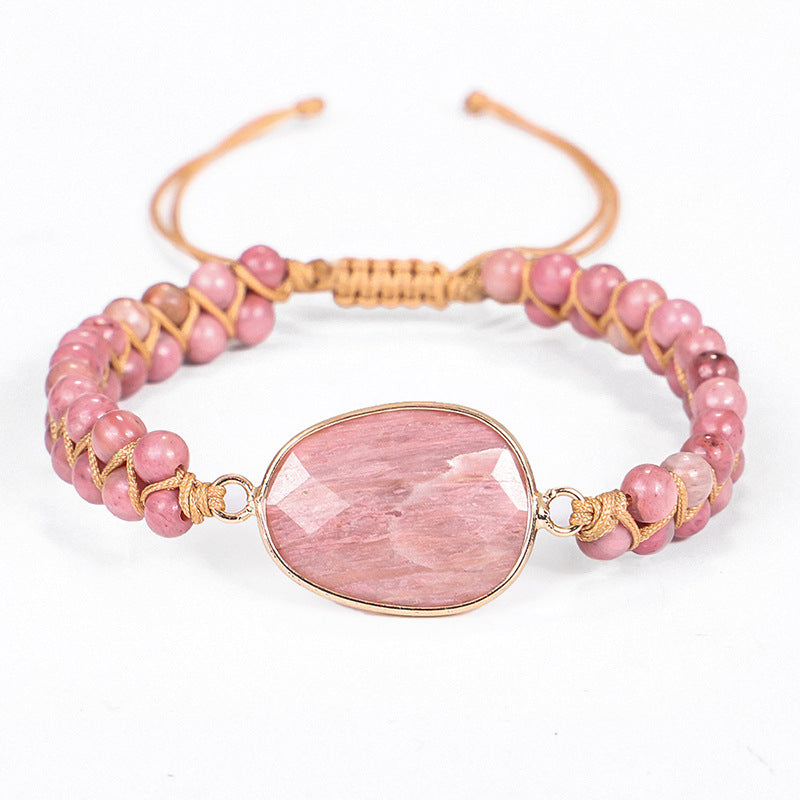Summer New Multi-layer Winding Hand-woven Geometry