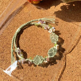 Crystal Early Spring Garland Bracelet Fashion Handmade