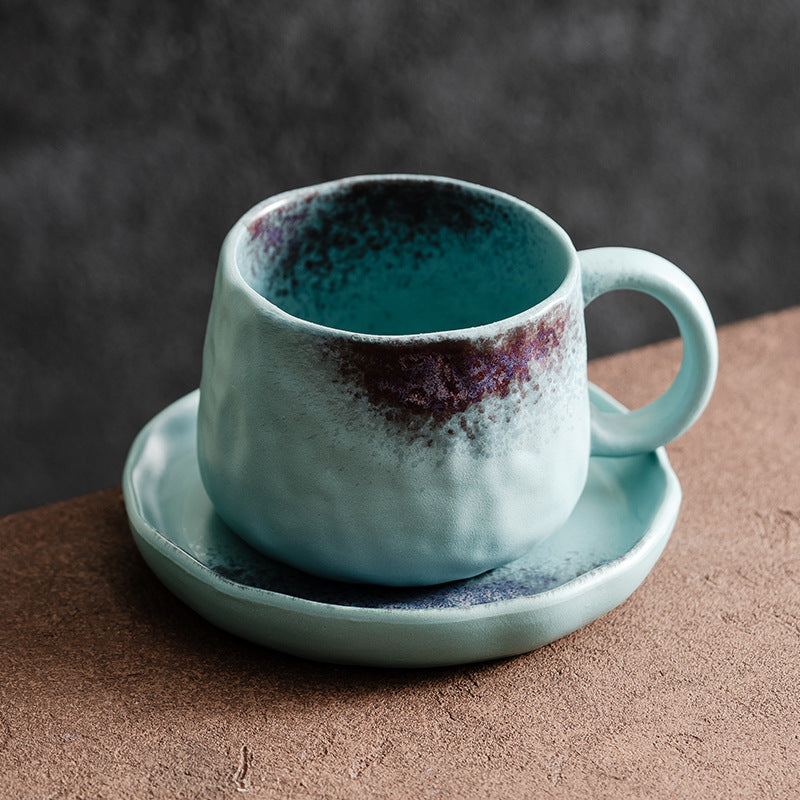 Retro-style Mugs For Afternoon Tea At Home