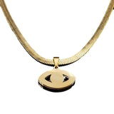 Blue Eye Necklace Turkish Alloy Necklace