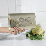 Women's Chain Clutch Evening Wear Underarm Bag